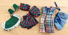 5 Vintage Hand Made Doll Outfits 7-8" Dolls + Lots of Accessories Crochet Estate — photo 3