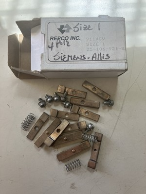 #ad 🔥 NEW REPCO SIZE 1 Silver CONTACT KIT 4 POLE 9114CV 25 106 921 812 K C1 $102.00