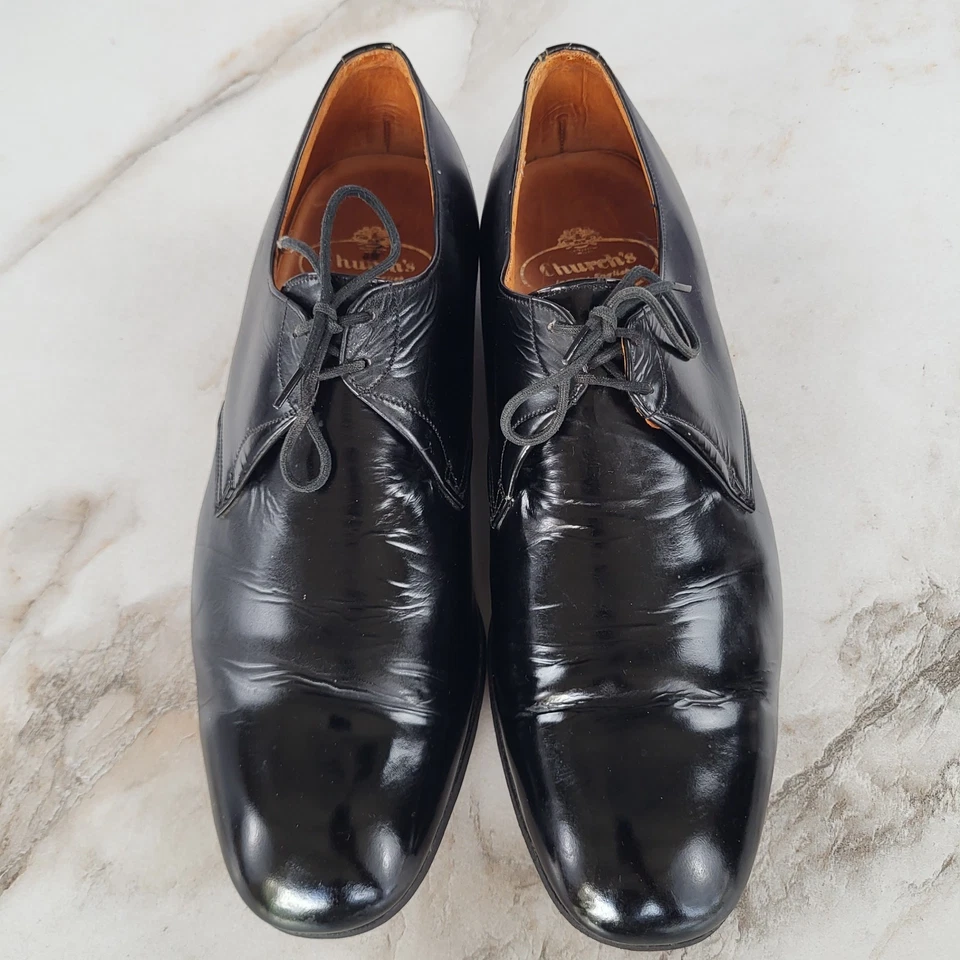 Church's Monte Carlo Genuine Leather Derby Men's Size 9.5 - Image 3 of 4