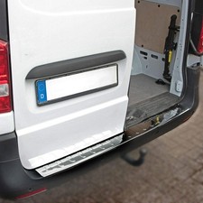 Ladekantenschutz Edelstahl f&uuml;r MERCEDES VITO W447|V KLASSE ab 2014> Glanz