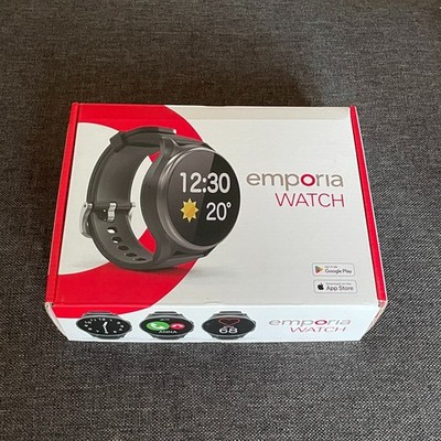 emporiaWATCH-LTE Smartwatch - Schrittzähler, Pulsmessung, SOS, SIM, 4G,  in OVP