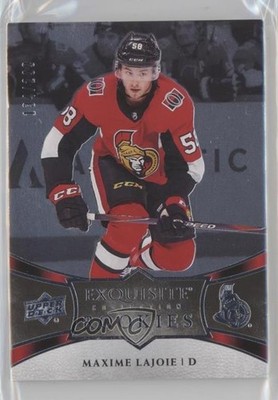 2018 Ice Exquisite Collection Platinum Rookies /299 Max Lajoie Maxime #R1 RC 9o1