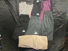 Lot of 7 Men’s Size Small Name Brand Athletic Wear (Adidas, Under Armour & more)