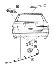 Genuine Mopar Park Assist Sensor YK91WS2AA