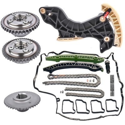 Steuerkettensatz+Einsteller+Spanner für Mercedes W204 S204 W212 R172 200 220 CGI