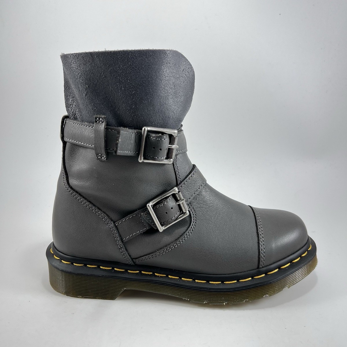 Engineering Doc Martens Coupon 2019 Dr Martens Kristy Gray Leather