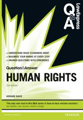 Law Express Question and Answer: Human Rights Paperback Howard Da