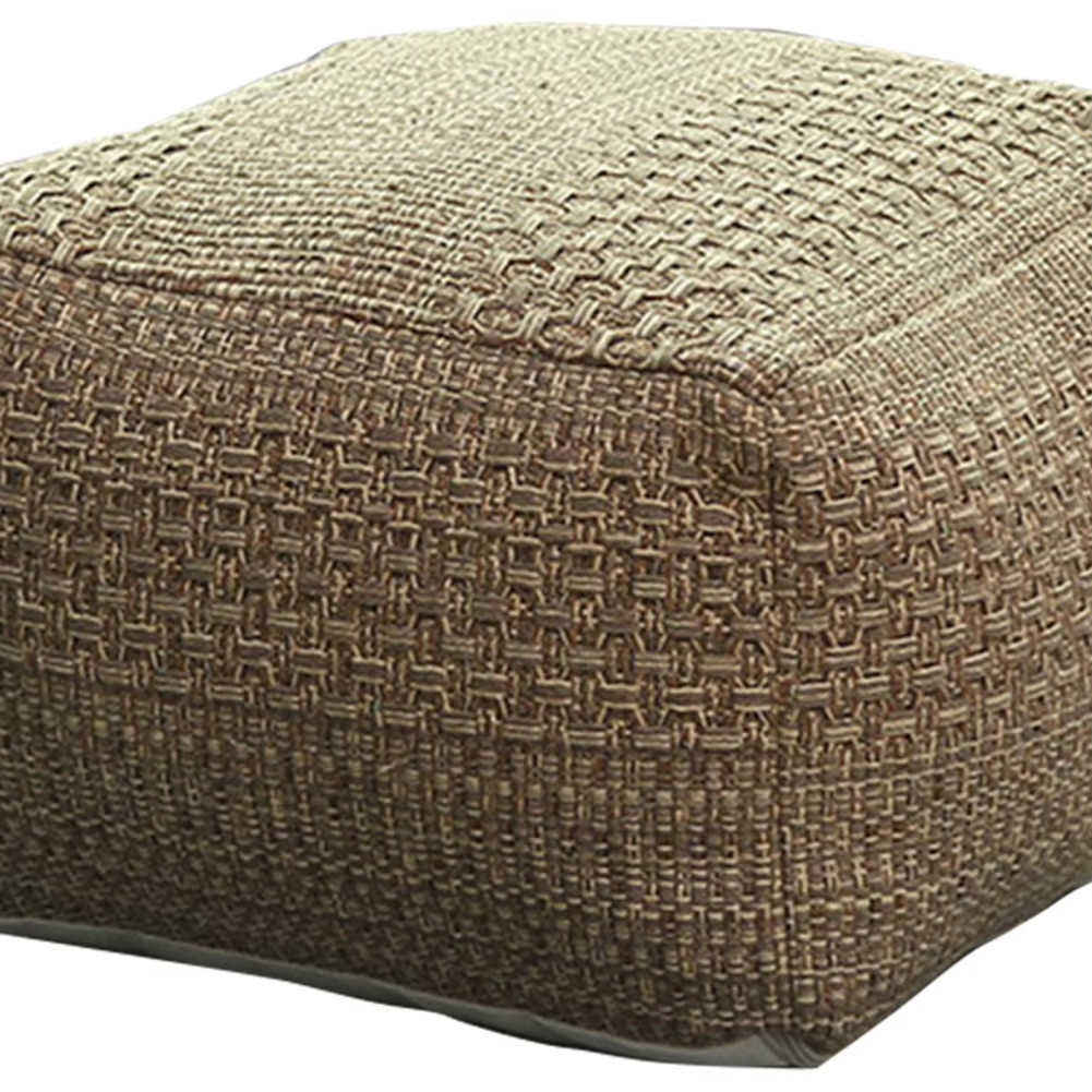Ottoman Footstool Nordic Style Square Pouf Multifunctional Tatami Seats Cushion 