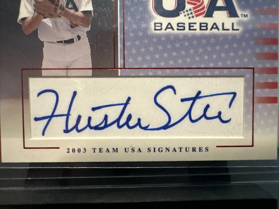 2003 Upper Deck USA Baseball - Equipo USA Signatures Huston Street #S-4 azul... Foto 2 de 4