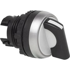BACO BAL21KE03 L21KE03 Plastic Front Ring Switch, Chrome Black