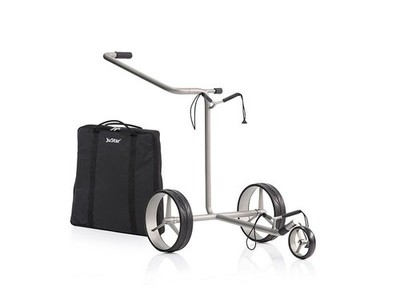 JuStar   Silver manuell 3-rädrig inkl. Tragetasche 37% reduziert NEU VK 788,-