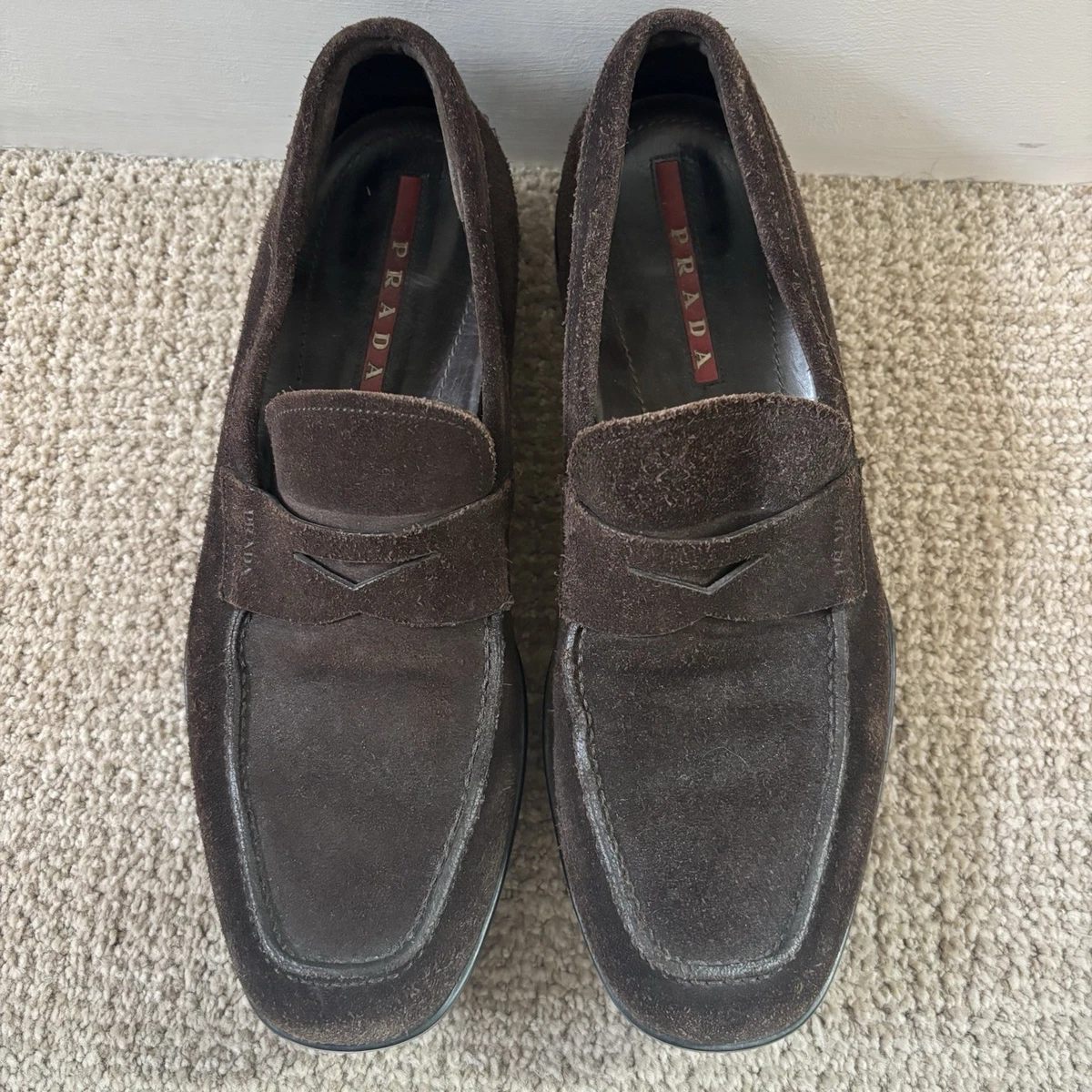 Size 9 Men\'s Prada Formal/Casual Suede Shoes RARE PRADA Casual Shoes for Men for sale | eBay main image 2