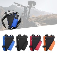 Borsa Triangolare per Bicicletta, Borsa per Tubo Superiore Della Bici Da Strada,