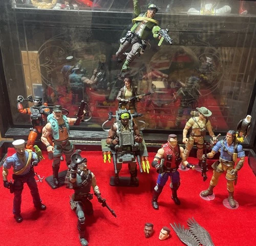 G.I. Joe Classified Lot- Dial-Tone, Mercer, Spirit, Heavy Duty,Gung Ho,Barbecue