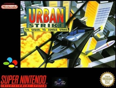 Urban Strike - Nintendo Super NES SNES Action Shooting Videospiel OVP
