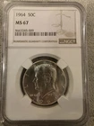 1964 50c NGC MS67 Kennedy