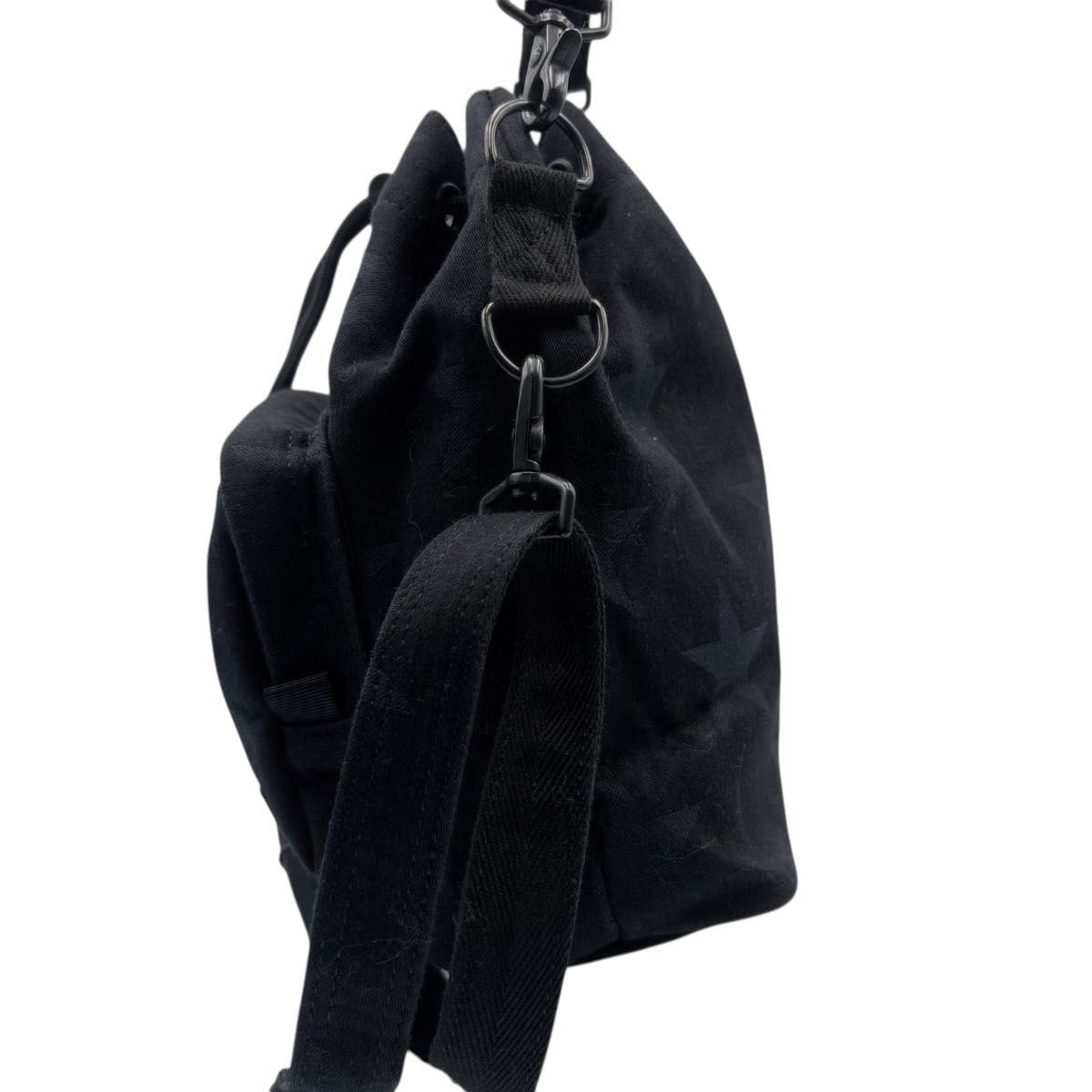 Rare PORTER star pattern 2 way drawstring shoulde… - image 2