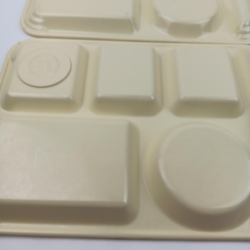 Vintage Texas Ware Cafeteria Lunch Trays Set of 4 Melamine School Prison USA - Picture 7 of 13