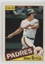 1985 O-Pee-Chee Graig Nettles #35 0q1p