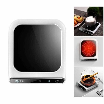 Smart USB Coffee Mug Warmer - Adjustable Temperature Cup Heater Pad for Office