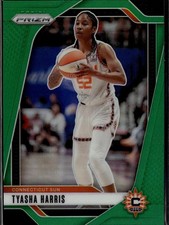 2024 Panini Prizm WNBA #102 Tyasha Harris Green Prizms