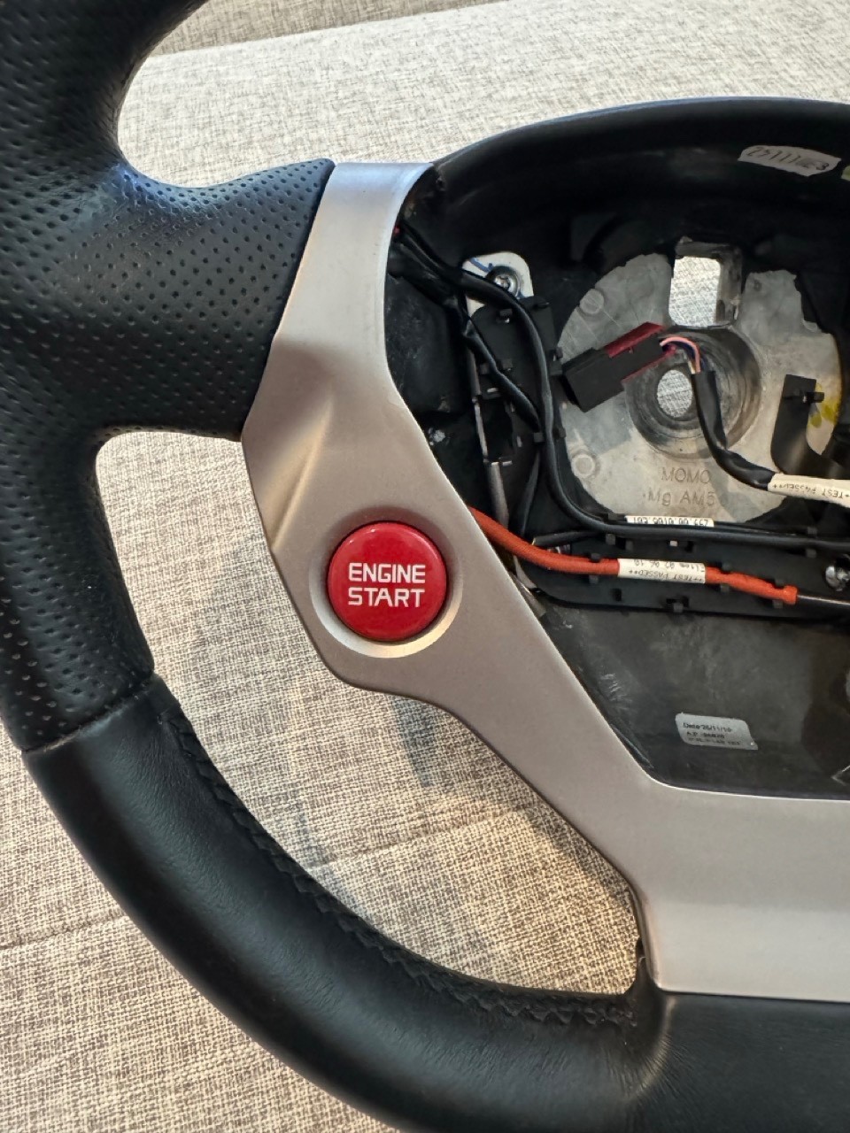 Black OEM Steering Wheel for Ferrari California 2010-2014 - Make an Offer