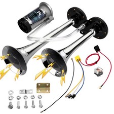 12v 150db Air Horn With Compressor For Vehicles Trucks Motorcycle Pickup Trains