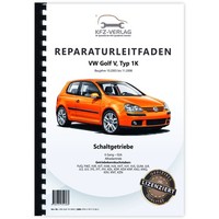 VW Golf 5 Typ 1K 2003-2008 6 Gang Schaltgetriebe 02Q Allrad Reparaturanleitung