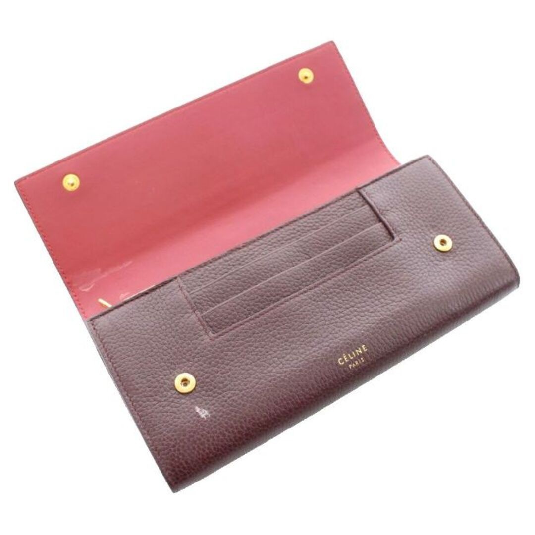 Celine Large Flap Multifunction Bifold Long Walle… - image 7