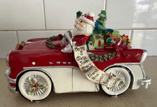 Fitz And Floyd Christmas Santa Car by Merry  Bright
