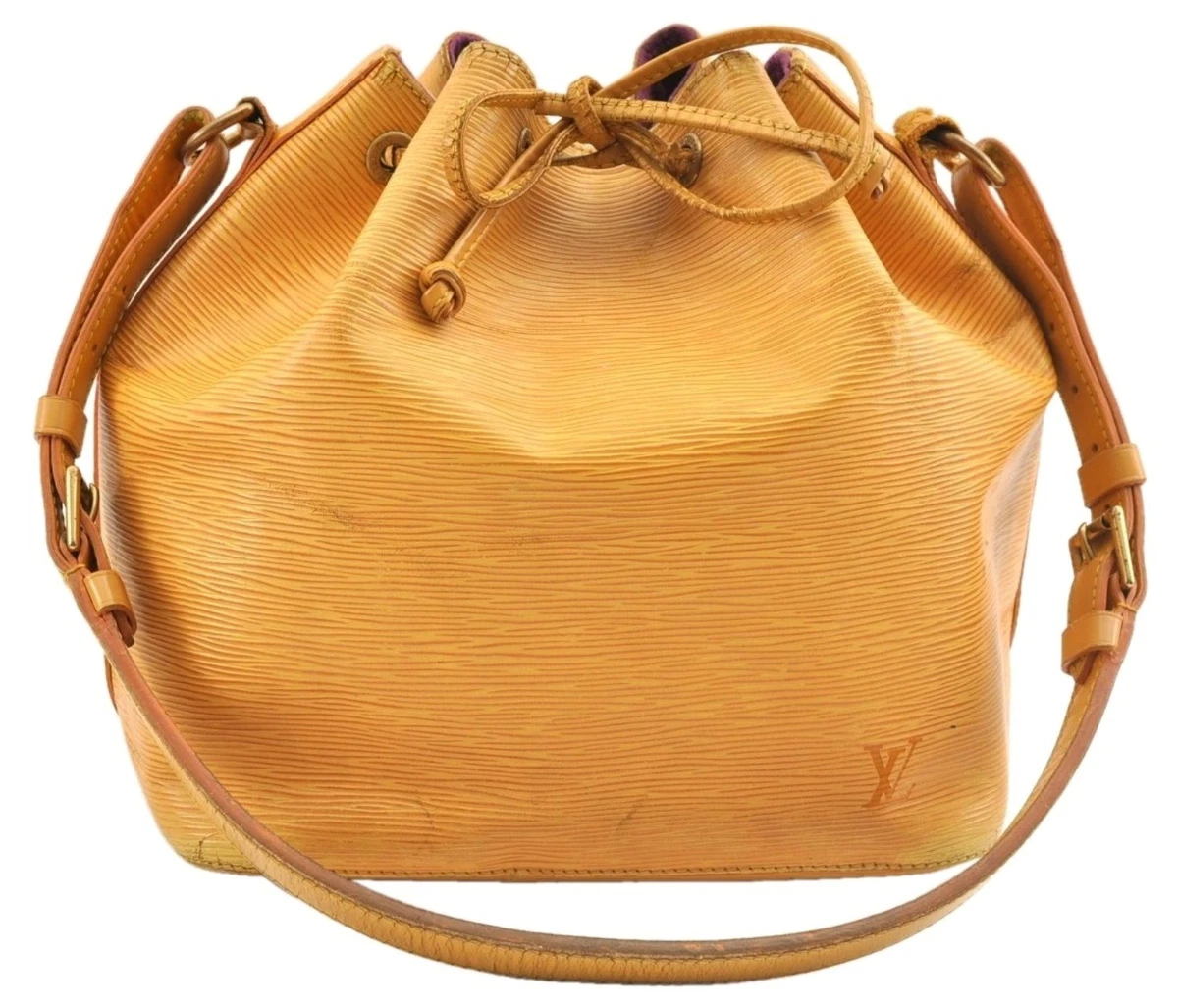 Louis Vuitton Yellow Epi Noe for sale | eBay
