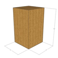 5 7x7x12 Kraft Brown Corrugated Shipping Boxes 32 ECT Single-Wall New