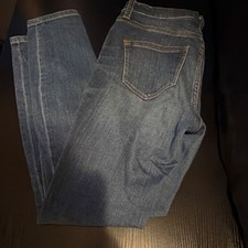 Madewell High Rise Skinny Stretch Blue Denim Women's Jeans Size 26 Regular