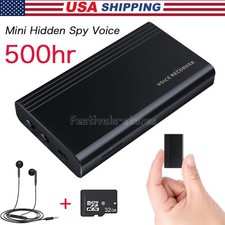 2500mAh Magnetic Mini Voice Recorder with HD Recording 32GB Memory card included