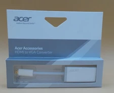 Acer Iconia HDMI to VGA Converter Adapter AC121 Monitor Laptop Tablet W3-810