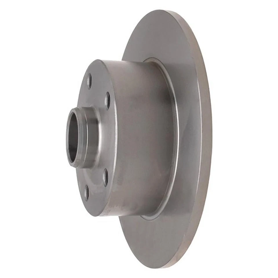 Rear Kit Brake Rotor and Hub & Metallic Brake Pads For 1998-2001 Audi A4 - Image 3 of 4