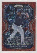 2021 Panini Prizm Tier II Red Donut Circle Prizm 59/99 Daniel Johnson #170 2qw