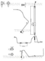 Triscan Hydraulikschlauch Lenkung 8516 29070 FüR VW Polo 6N2 Lupo 1 6X1 6E1 Seat