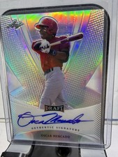 ✍️2013 Leaf Metal Draft Oscar Mercado Prospect On Card Auto Autograph Rookie
