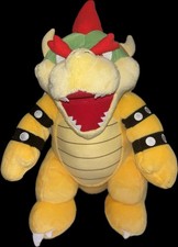 Build a Bear Bowser King Koopa Nintendo Super Mario Bros Plush 18" BAB AX