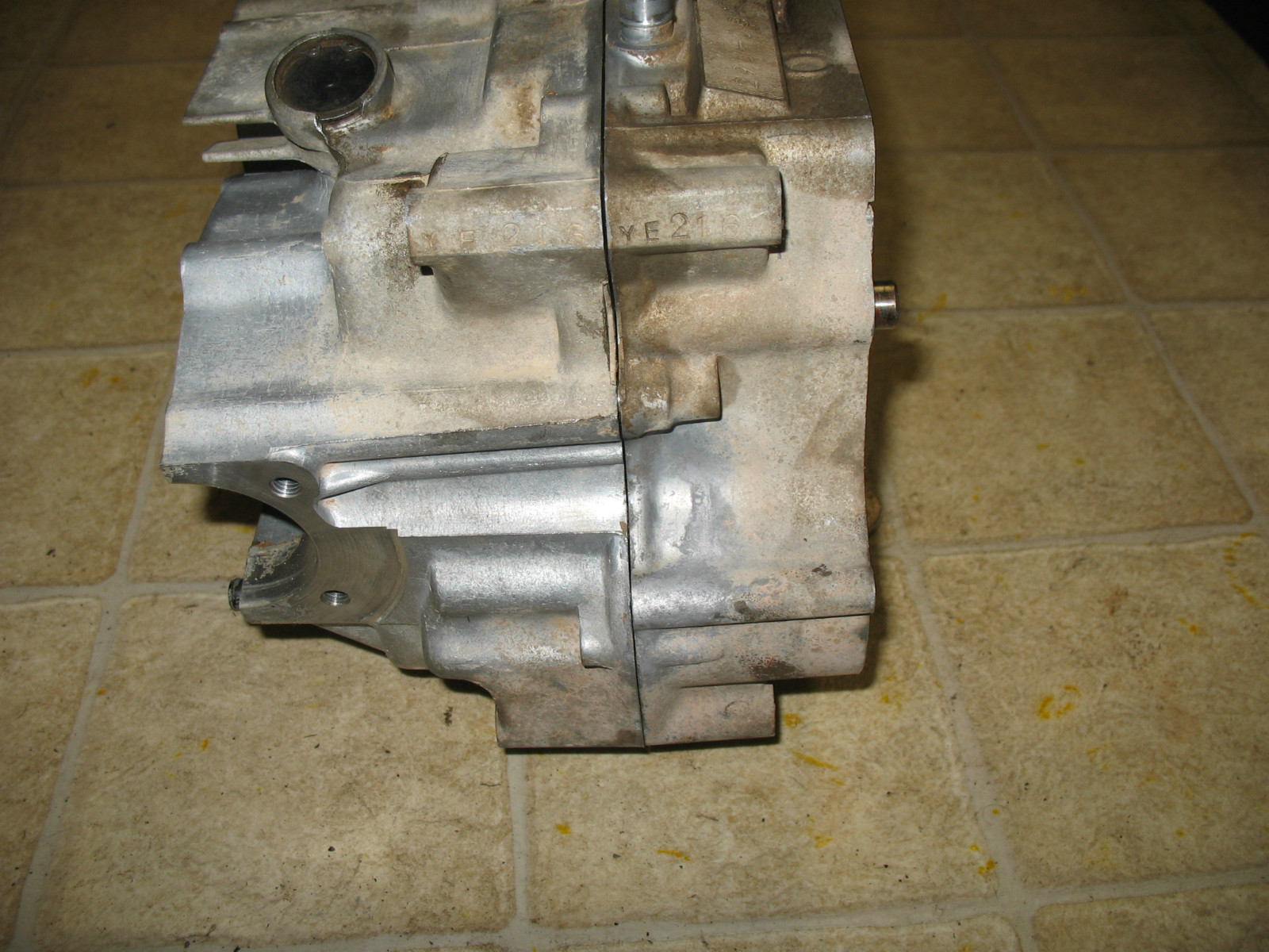 84 Yamaha YTM225DX YTM225 YTM 225 DX Tri-Moto Engine Motor Crankcase ...