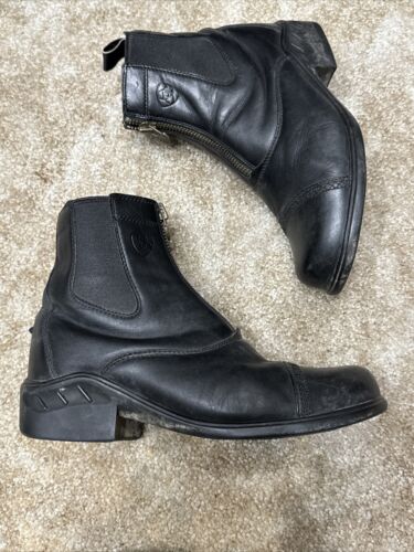 Ariat Heritage Zip Paddock Work Ankle Womens Boots US Size 9B - Picture 1 of 14