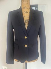 J.CREW CLASSIC SCHOOLBOY BLAZER IN NAVY SIZE 4  28233