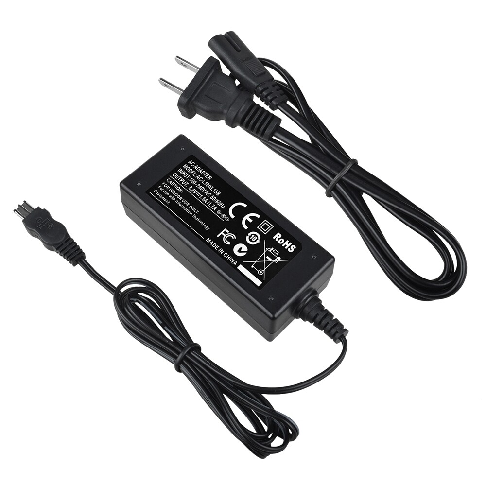 AC Power Adapter Charger Cord For Sony Mini DV Handycam Camcorder DCR-TRV830