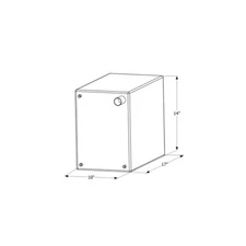 Icon Technologies Limited Rv 12728 Fresh Water Tank Wt2464 17X14X10 10 Gal