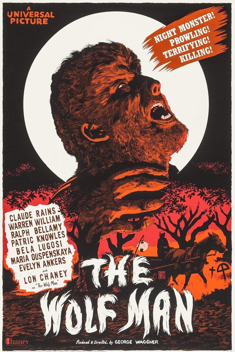 ウルフマン映画ポスター The Wolfman - movie POSTER (UK Style B) (11