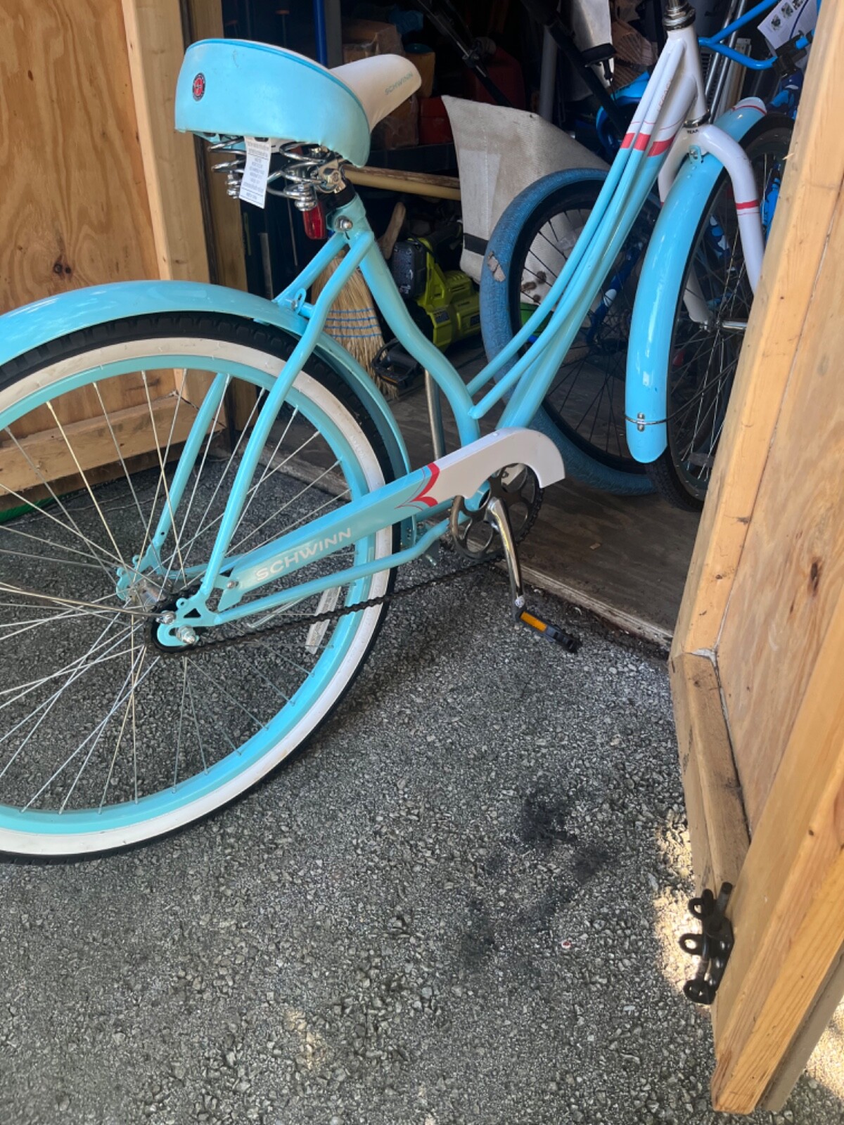 Kent Womens 26" Seachange Classic Beach Cruiser Bike Blue - 12623