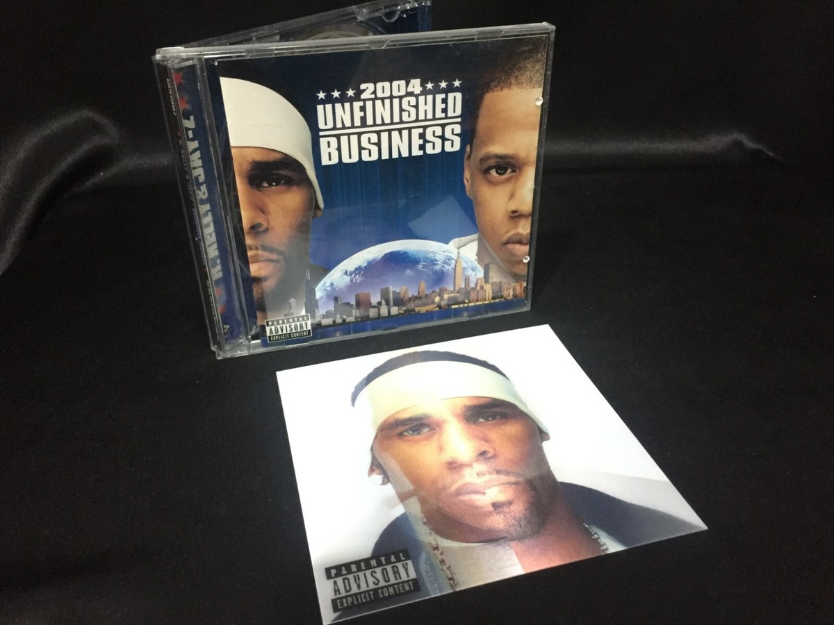 R. KELLY & JAY-Z Unfinished Business Holographic Cover CD (Def Jam 