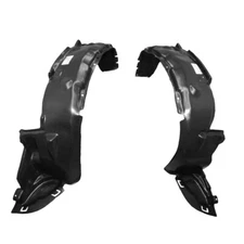 New Front Driver & Passenger Side Fender Liner Set For 1992-1995 Honda Civic