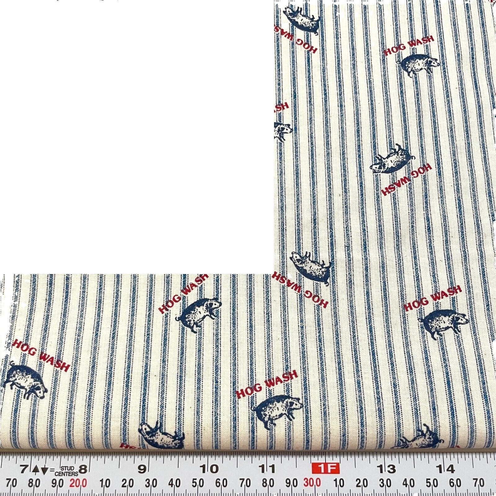 Telas a rayas Acolchado antiguos/De Colección